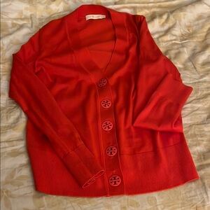 Tory Burch Red Women's Sweater